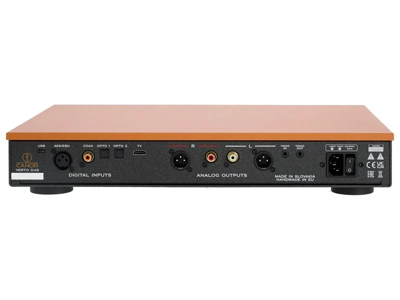 Canor Verto D4S DAC dual mono con display touch Canor Verto D4S DAC dual mono con display touch