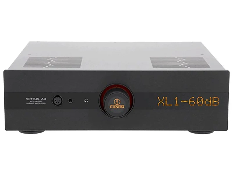Canor Virtus A3 amplificatore integrato ibrido con DAC e phono Canor Virtus A3 amplificatore integrato ibrido con DAC e phono