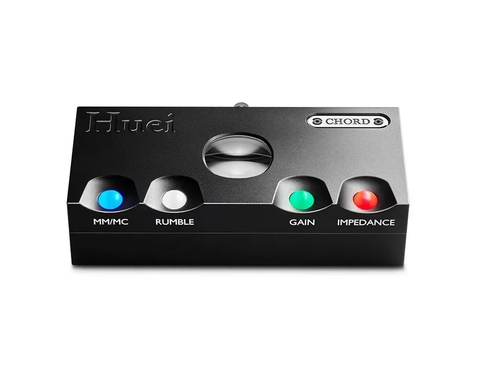 Chord Electronics Huei – frontale dall'alto Chord Electronics Huei – frontale dall'alto