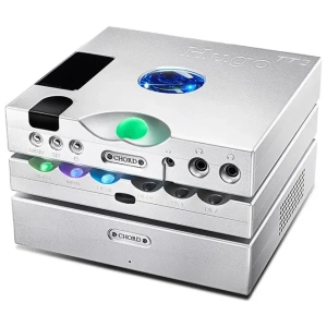 Chord Electronics Hugo TT2 – Silver, sopra Hugo M Scaler
