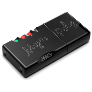 Chord Electronics Poly β agganciato a Mojo 2, di tre quarti