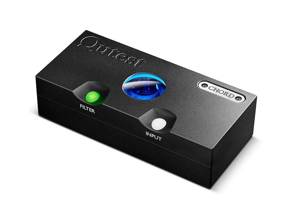 Chord Electronics Qutest – di tre quarti da destra Chord Electronics Qutest – di tre quarti da destra