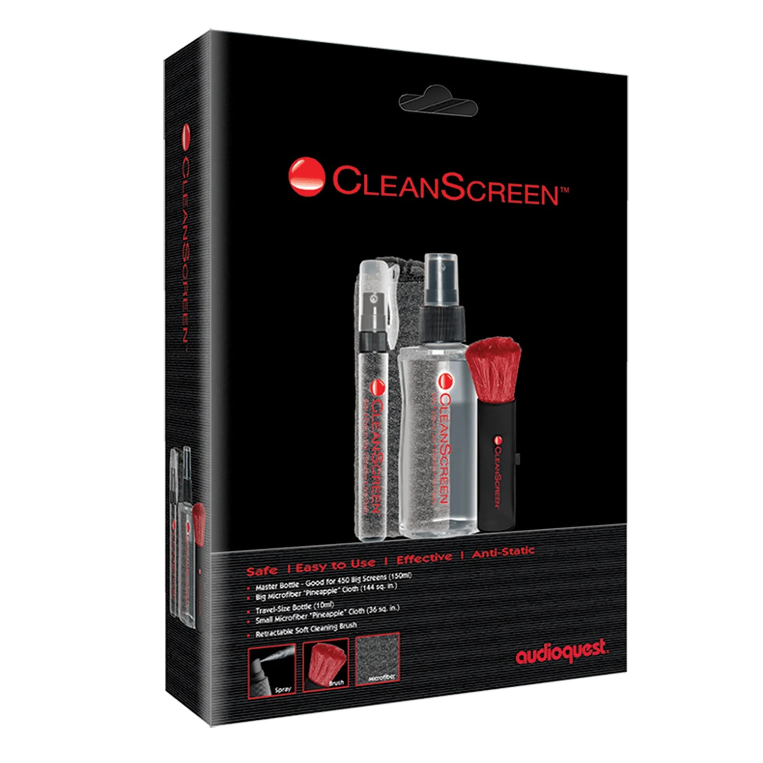 AudioQuest CleanScreen Kit per la pulizia degli schermi AudioQuest CleanScreen Kit per la pulizia degli schermi