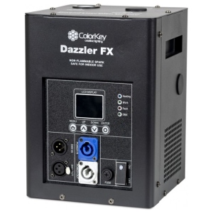 Colorkey DAZZLER FX MKII BLACK KIT 2 UNITA' CON FLIGHT CASE luce per eventi