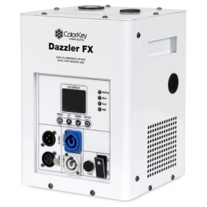 Colorkey DAZZLER FX MKII WHITE KIT 2 UNITA' CON FLIGHT CASE luce per eventi