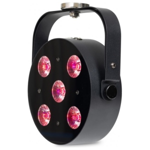 Colorkey MOBILE PAR HEX 5 BUNDLE DA 8 CON FLIGHT CASE luce per eventi