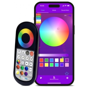 Colorkey MOBILE PAR HEX 5 BUNDLE DA 8 CON FLIGHT CASE luce per eventi