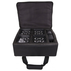 Colorkey MOBILE PAR MINI HEX 4 BUNDLE DA 4 CON BORSA luce per eventi