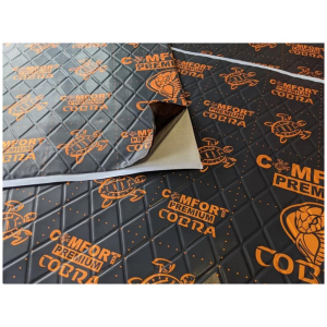 Comfort Mat COBRA – Smorzante Antivibrante 2,3 mm, Confezione da 10 Fogli