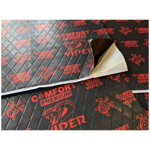 Comfort Mat VIPER – Smorzante Antivibrante 3 mm, Confezione da 10 Fogli