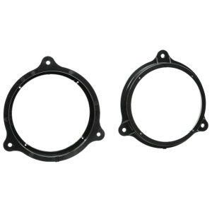 Connection SR NISSAN - DACIA- RENAULT FRONT+REAR Ø165MM – Anelli Adattatori Altoparlanti 165 mm Anteriori e Posteriori per Nissan, Dacia, Renault
