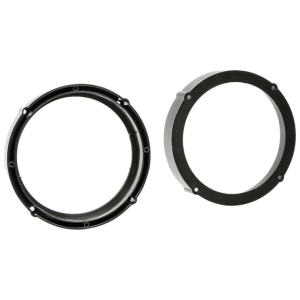 Connection SR VW - SEAT - SKODA - BUGATTI Ø165 FRONT+REAR – Anelli Adattatori Altoparlanti 165 mm Anteriori e Posteriori per VW, Seat, Skoda, Bugatti