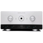 Copland CTA407 amplificatore integrato valvolare – argento, vista frontale