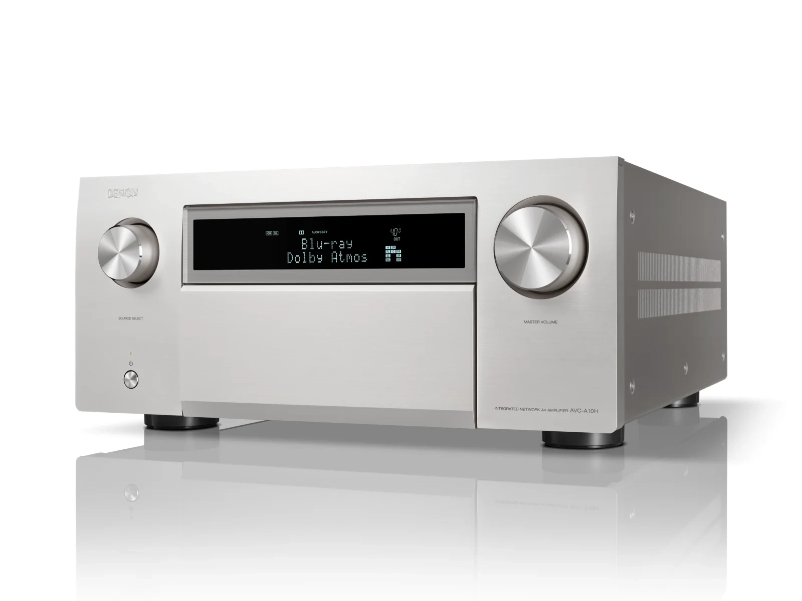 Denon AVC-A10H amplificatore AV 13.4 canali – argento, vista principale Denon AVC-A10H amplificatore AV 13.4 canali – argento, vista principale