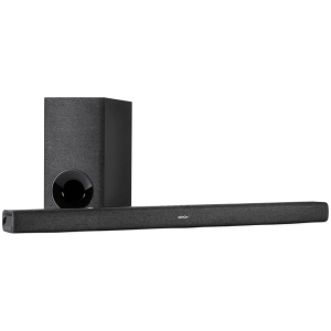 Denon DHT-S416 soundbar con subwoofer wireless – soundbar vista angolata