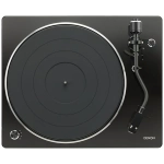 Denon DP-400 giradischi a cinghia – vista frontale, nero