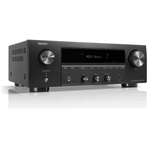 Denon DRA-900H sintoamplificatore stereo – vista angolata destra, nero