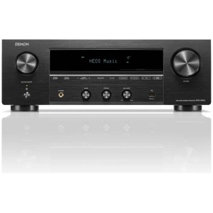 Denon DRA-900H sintoamplificatore stereo – vista frontale, nero