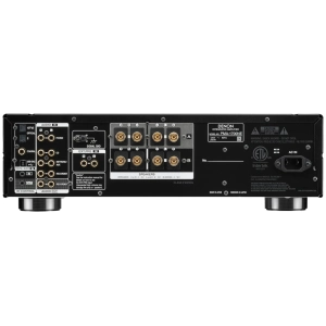 Denon PMA-1700NE amplificatore integrato con USB-DAC – pannello posteriore, nero