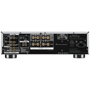 Denon PMA-1700NE amplificatore integrato con USB-DAC – pannello posteriore, argento
