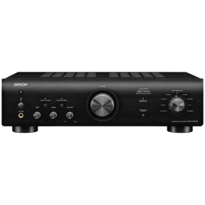 Denon PMA-600NE amplificatore integrato stereo – vista frontale, nero