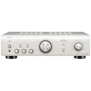Denon PMA-600NE amplificatore integrato stereo – vista frontale, argento