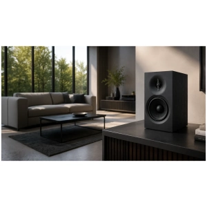 ELAC Debut B6.3 diffusore da scaffale – vista frontale principale (finitura nera)