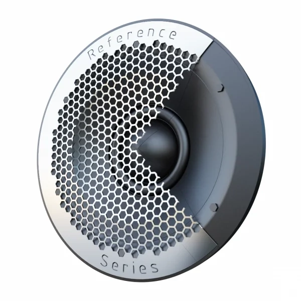 ELAC Debut Reference DCR52 diffusore centrale – dettaglio del tweeter con guida d’onda (immagine di serie Debut Reference) ELAC Debut Reference DCR52 diffusore centrale – dettaglio del tweeter con guida d'onda (immagine di serie Debut Reference)