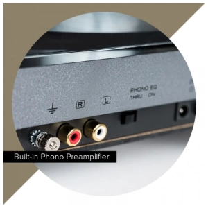 ELAC Miracord 50 giradischi – dettaglio del preamplificatore phono integrato
