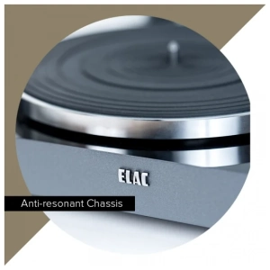 ELAC Miracord 50 giradischi – dettaglio dello chassis antirisonante