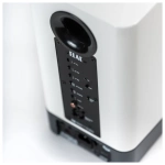 ELAC Navis ARB 51 diffusore attivo da scaffale – dettaglio della finitura bianca