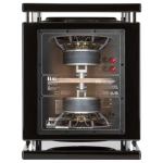 ELAC SUB 2070.2 subwoofer attivo push-pull – nero laccato, illustrazione dei woofer push-pull