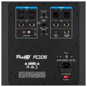 Fluid Audio FC 10 S subwoofer da studio