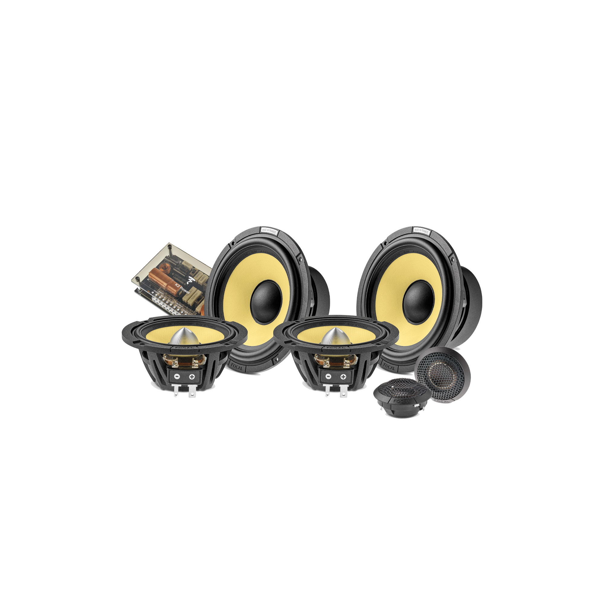 Focal K2 Power ES 165 KX3E – Kit 3 Vie Separato 16,5 cm Focal K2 Power ES 165 KX3E – Kit 3 Vie Separato 16,5 cm