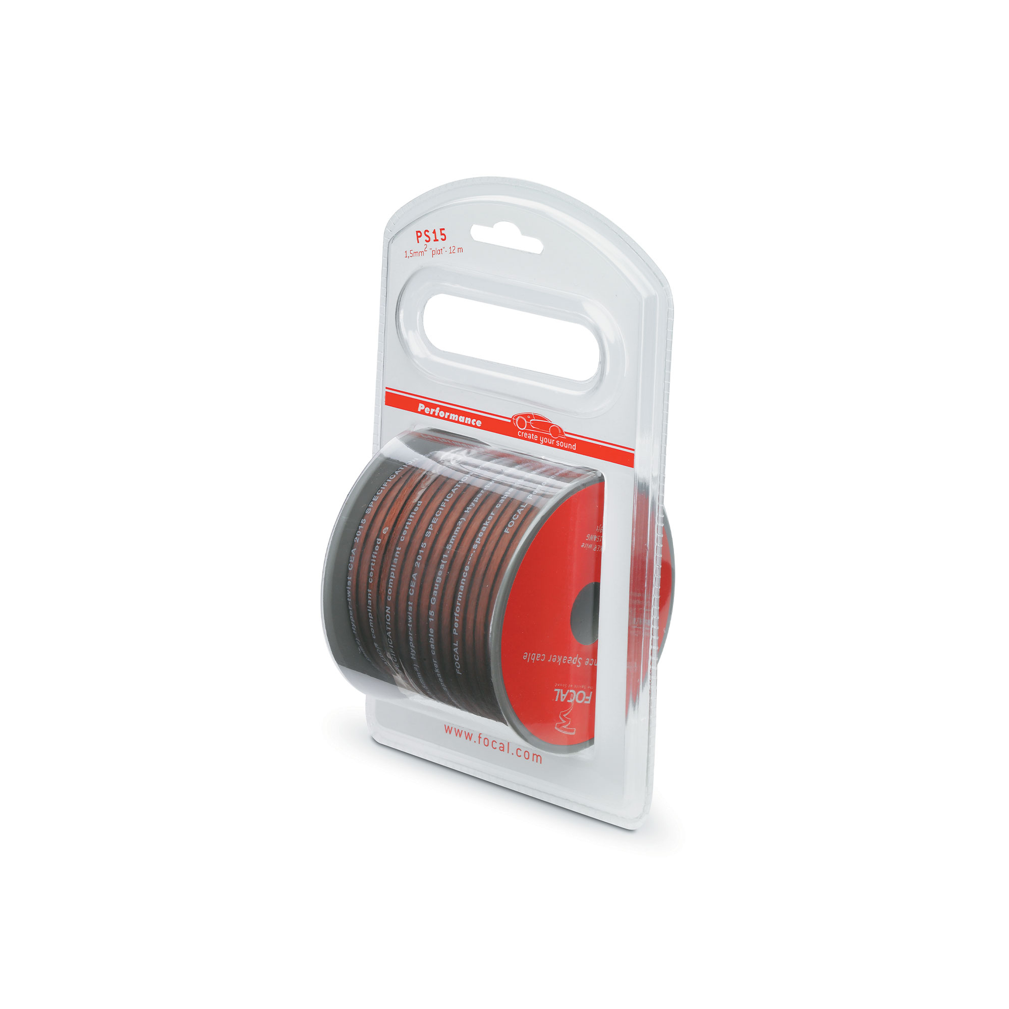 Focal Performance PS 15 – Cavo Piatto per Altoparlanti 12 m × 1,5 mm² – immagine 2 Focal Performance PS 15 – Cavo Piatto per Altoparlanti 12 m × 1,5 mm² - immagine 2