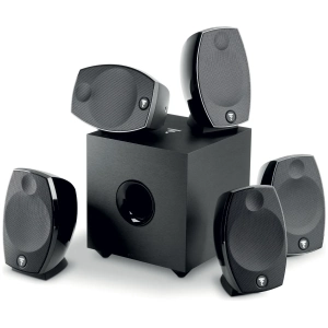 Focal Sib Evo 5.1 set home cinema con subwoofer Cub Evo – il set completo con cinque satelliti e subwoofer