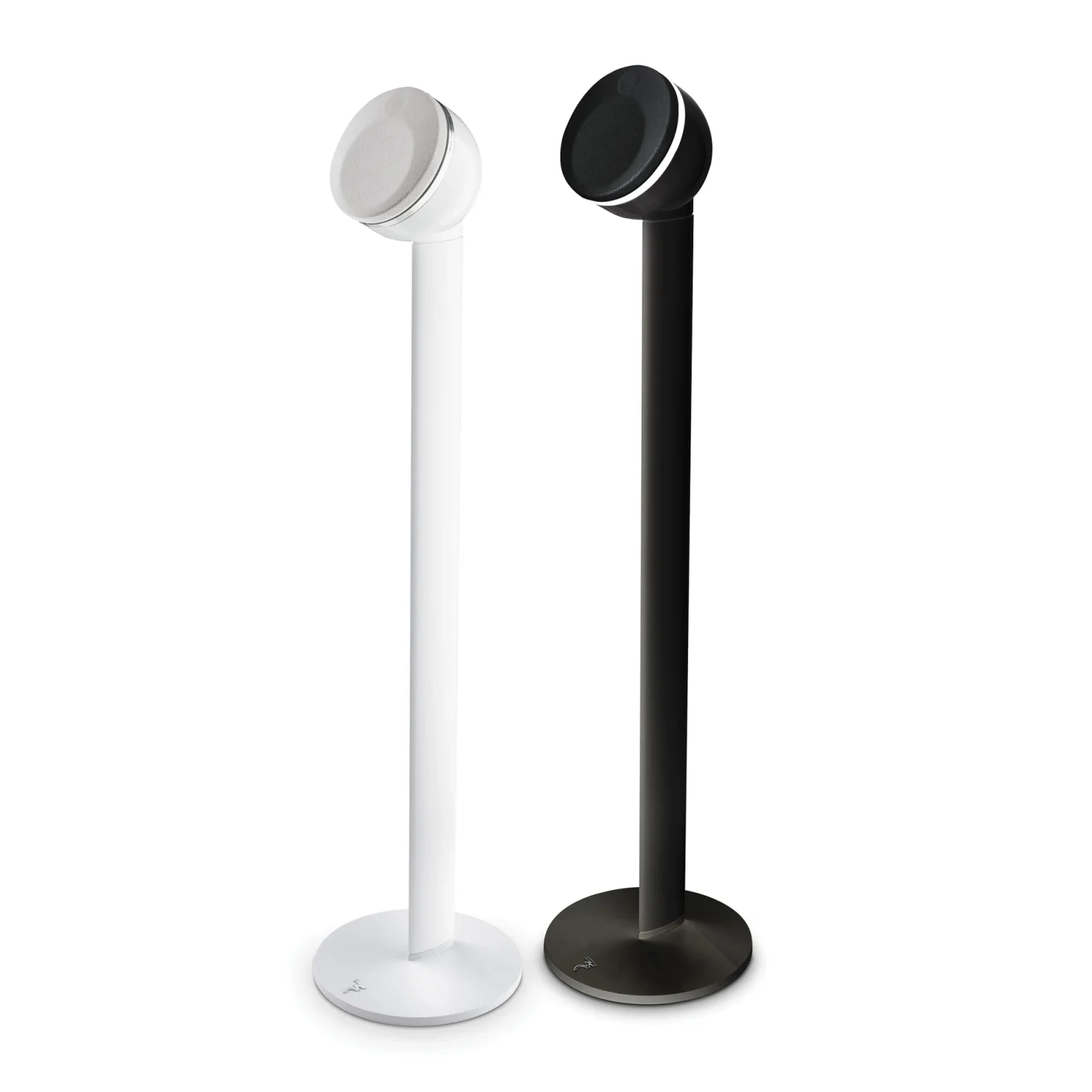 Focal stand per Dôme – stand per Dôme in nero e bianco Focal stand per Dôme – stand per Dôme in nero e bianco