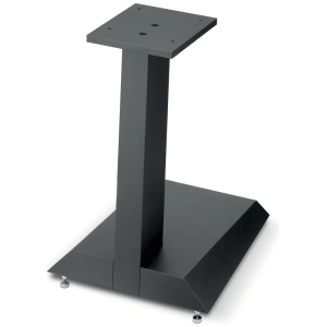 Stand Focal per diffusore centrale Theva Center – stand con diffusore centrale, vista di tre quarti