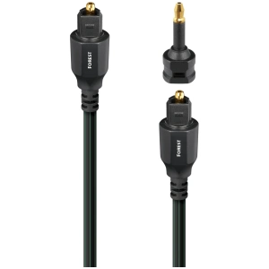 AudioQuest Forest cavo ottico Toslink con guaina verde e nera