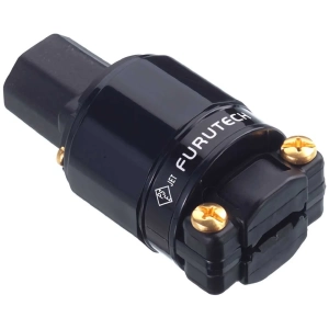 Furutech FI-11-N1 connettore IEC con guscio blu trasparente – foto 2