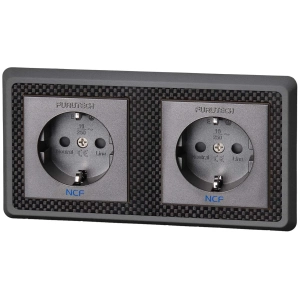 Furutech FT-SWS-D NCF (R) doppia presa Schuko a muro