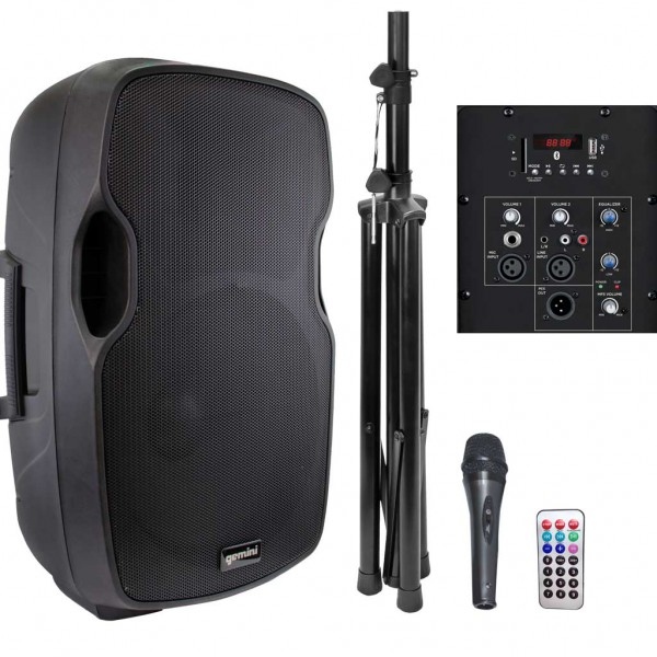 Gemini AS 12 BLU PACK diffusore amplificato bluetooth Gemini AS 12 BLU PACK diffusore amplificato bluetooth