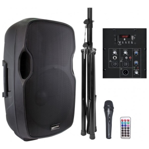 Gemini AS 15 BLU PACK diffusore amplificato bluetooth