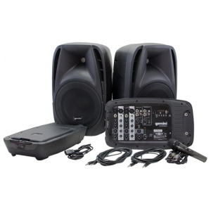 Gemini ES 210 MX BLU sistema audio amplificato