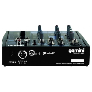 Gemini GEM 05 USB mixer live e studio