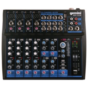 Gemini GEM 12 USB mixer live e studio