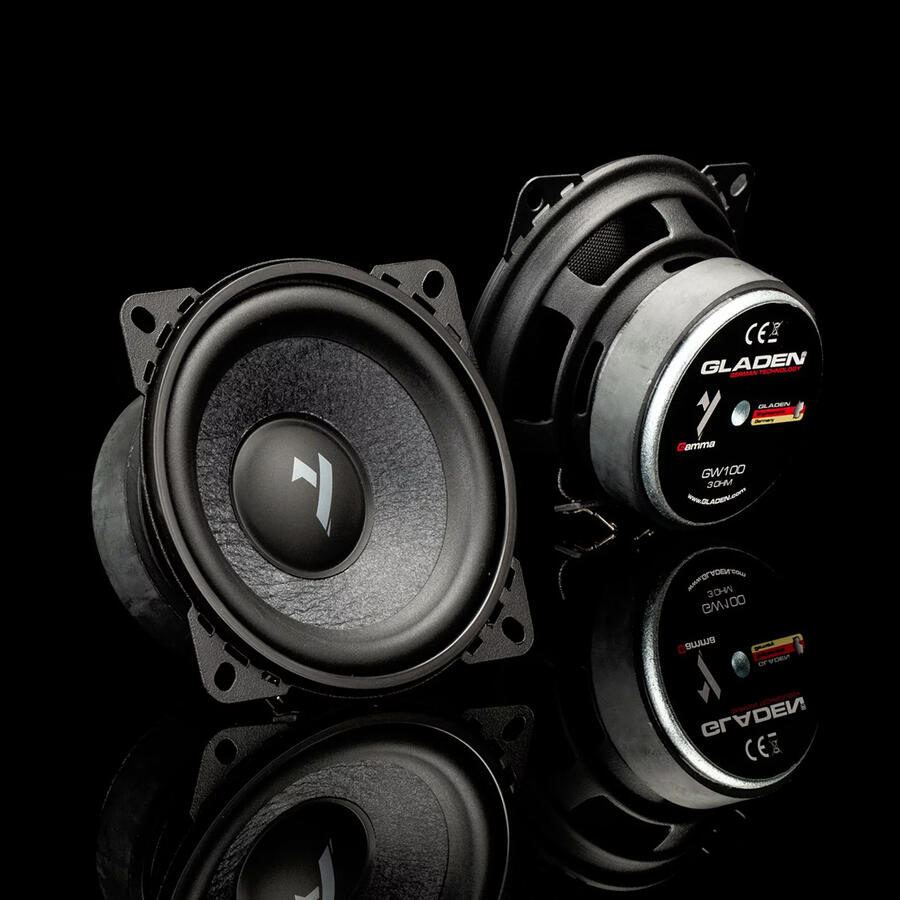 Gladen GW100 – Coppia Woofer 10 cm – immagine 2 Gladen GW100 – Coppia Woofer 10 cm - immagine 2
