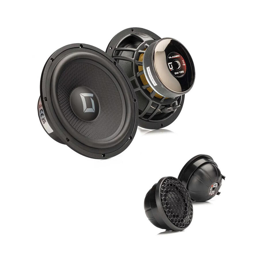 Gladen SIGMA 165.2 AC – Kit 2 Vie Attivo 16,5 cm Gladen SIGMA 165.2 AC – Kit 2 Vie Attivo 16,5 cm