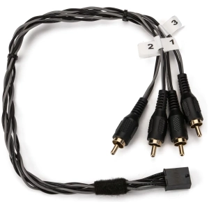 Gladen SoundUp SU-EXT4RCA-MALE – Adattatore Molex RCA 4 Canali