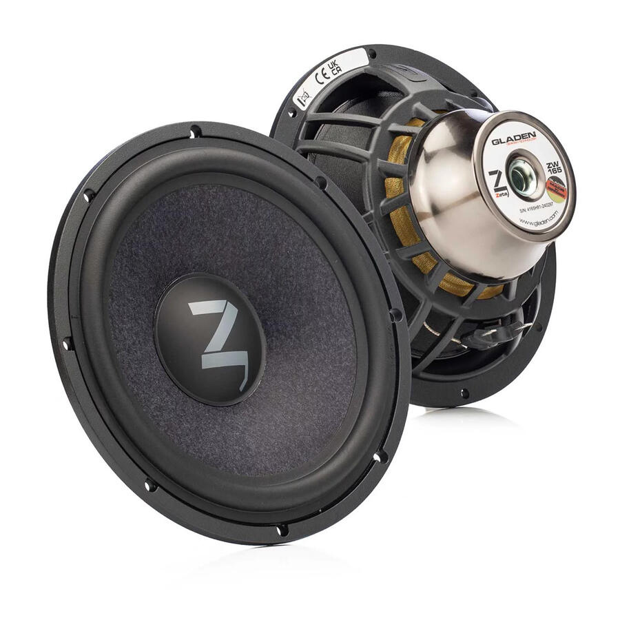 Gladen ZETA 165 – Woofer 16,5 cm Gladen ZETA 165 – Woofer 16,5 cm